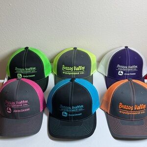 John Deere Colorful Mesh Trucker Caps